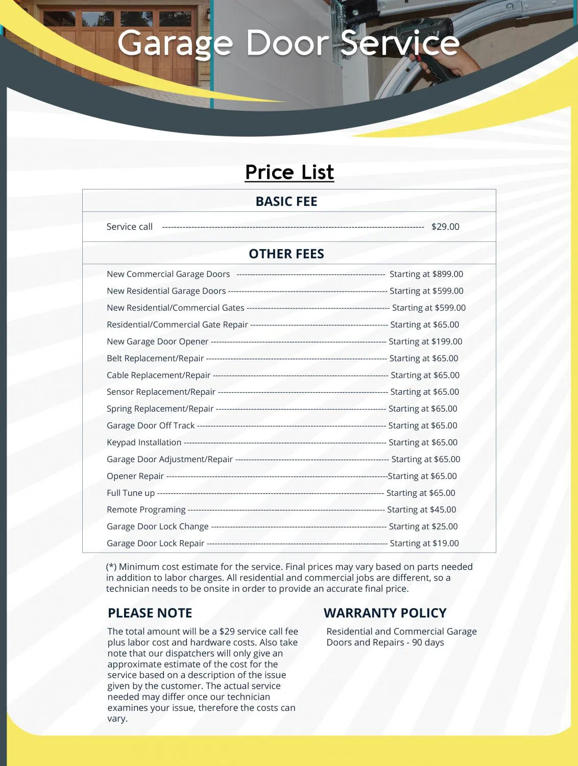 All County Garage Door Service New York, NY 212-918-5384